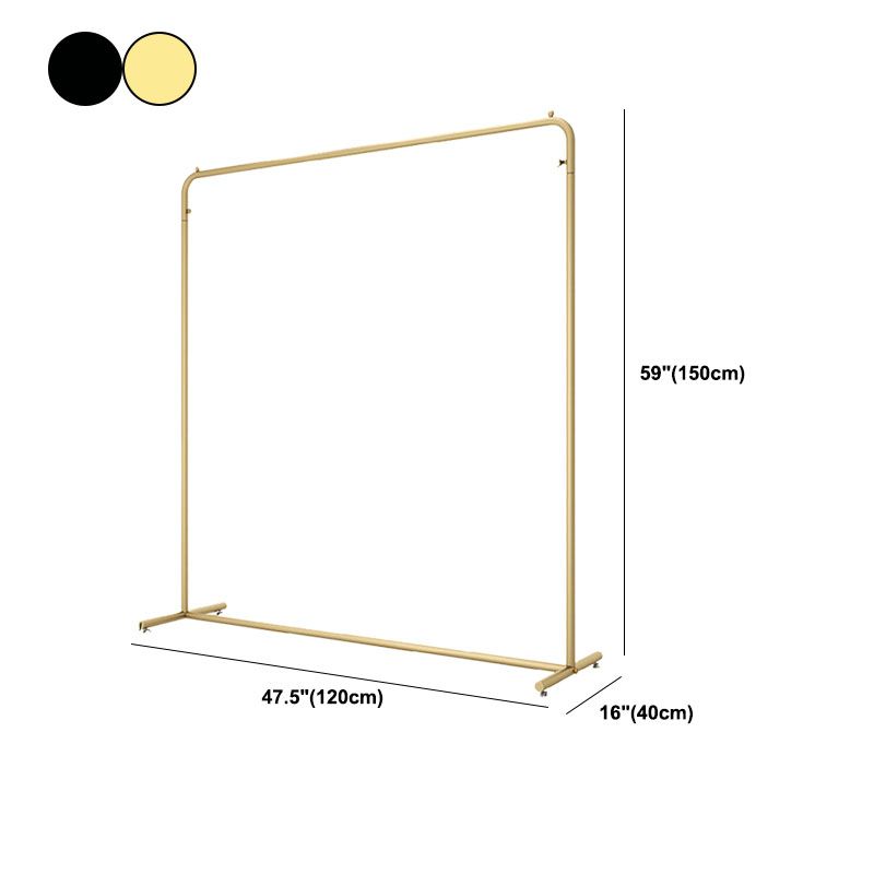 Contemporary Coat Rack Free Standing Metal Hall Stand Living Room Clearhalo 'Entry & Mudroom Furniture' 'furn' 'furn_hall_tree_coat_racks' 'Furniture' 'Hall Trees & Coat Racks' 'hall_tree_coat_racks' 1200x1200_f8dab3c8-a7da-4835-a31f-e3d865c66a09
