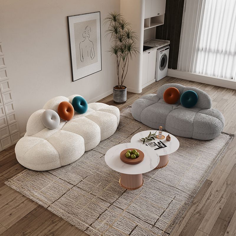 37.4 "W * 28.74" H SOFA Sofá de lana moderna para la sala de estar para sala de estar