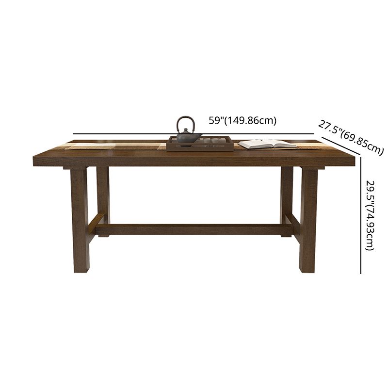 Farmhouse Style Kitchen Sintered Stone Furniture of Standard Height Formal Dining Room Table Set Clearhalo 'Dining Room Sets' 'Dining Tables & Seating' 'dining_room_set' 'furn' 'furn_dining_room_set' 'Furniture' 'furniture_dining_room_set' 'Kitchen & Dining Furniture' 'kitchen&dining_furn' 'kitchen' 1200x1200_f8e0b93d-254c-4344-8918-96b0f0d62a80