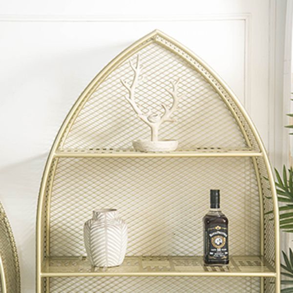 Closed Back Bookcase Glam Style Bookshelf for Office Home and Study Room Clearhalo 'Bookcases' 'furn' 'furn_bookcases' 'Furniture' 'furniture_bookcases' 'Office Furniture' 1200x1200_f8e1e378-0bf7-4ec6-8837-9db7bd2d6399