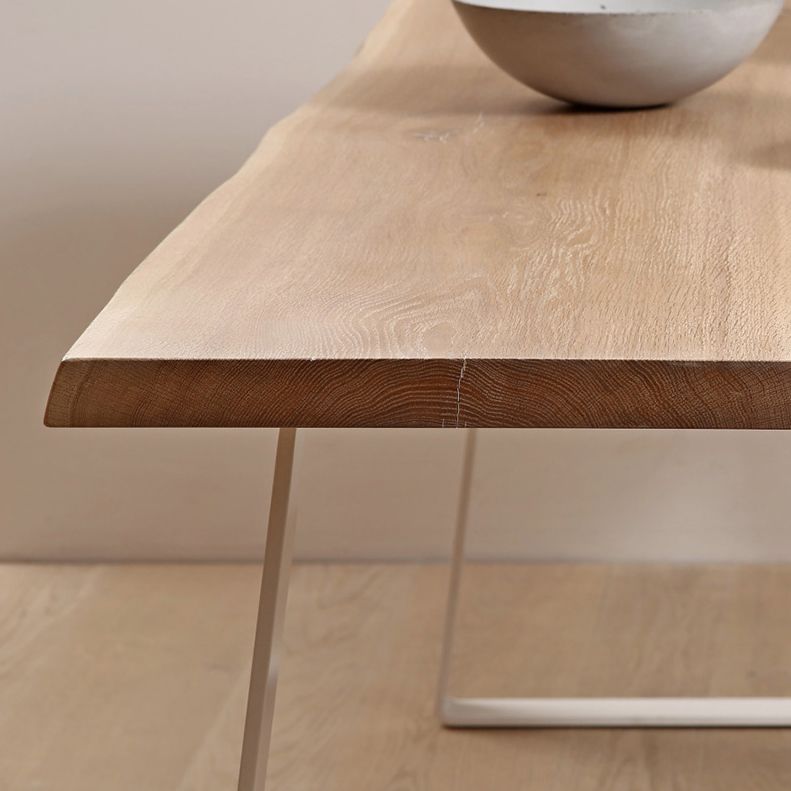 Minimalist Wood Rectangle Shape Dining Table Kitchen Standard Dining Table with Trestle Base Clearhalo ' dining_table' 'Dining Tables & Seating' 'Dining Tables' 'furn' 'furn_dining_table' 'Furniture' 'furniture_dining_table' 'Kitchen & Dining Furniture' 'kitchen&dining_furn' 'kitchen' 'kitchen_dining_table' 1200x1200_f8e3196e-8a59-4326-8b82-e68f20cd56dd