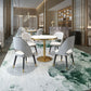 Modern Marble Dining Room Set 1/2/5 Pieces Dining Furniture Set /Separate Items Clearhalo 'Dining Room Sets' 'Dining Tables & Seating' 'dining_room_set' 'furn' 'furn_dining_room_set' 'Furniture' 'furniture_dining_room_set' 'Kitchen & Dining Furniture' 'kitchen&dining_furn' 'kitchen' 1200x1200_f8e5ff98-ff8a-4f61-b4b5-0aad10976971