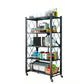 Modern Metal Bookcase Geometric Bookshelf for Living Room, 28" L X 14.5" W Clearhalo 'Bookcases' 'furn' 'furn_bookcases' 'Furniture' 'Office Furniture' 1200x1200_f8e9b4ed-d538-4865-9a40-0d6662c8a79a