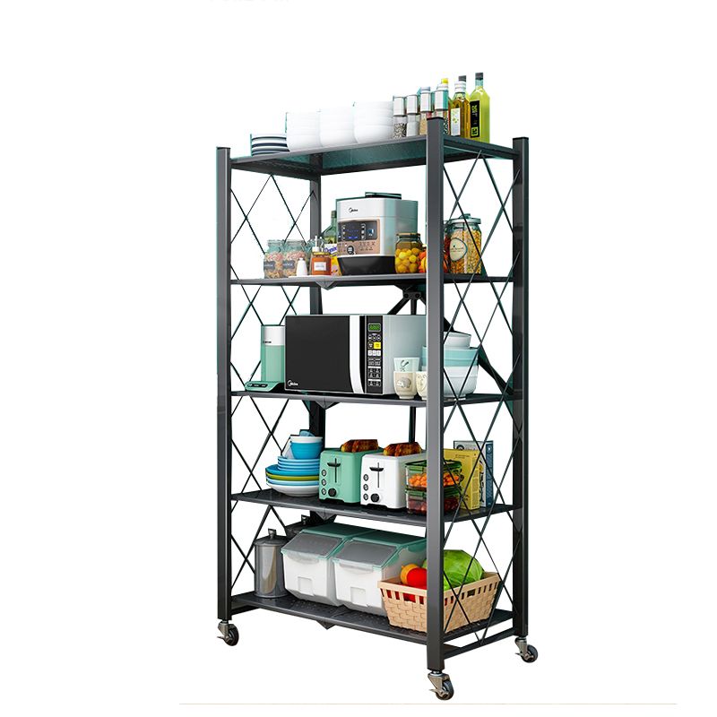 Modern Metal Bookcase Geometric Bookshelf for Living Room, 28" L X 14.5" W Clearhalo 'Bookcases' 'furn' 'furn_bookcases' 'Furniture' 'Office Furniture' 1200x1200_f8e9b4ed-d538-4865-9a40-0d6662c8a79a
