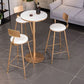 Faux Leather Dining Stools Low Back Bar Stools with Metal Base Clearhalo 'Bar Furniture' 'Bar Stools' 'bar_stools' 'furn' 'furn_bar_stools' 'Furniture' 'Kitchen & Dining Furniture' 1200x1200_f8eaa6e6-bcf4-45a8-8391-00c0a2b544ff