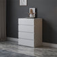 Contemporary Chest with Wooden Drawers Water Resistant Chest