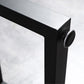 Industrial Rectangle Top Counter Table Stone Top 42-inch Height Table for Coffee Shop Clearhalo 'Bar Furniture' 'Bar Tables' 'bar_tables' 'furn' 'furn_bar_tables' 'Furniture' 'furniture_bar_tables' 'Kitchen & Dining Furniture' 1200x1200_f8f2431b-2cca-4131-b805-9bb617e949c8