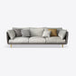 Imitated Leather Upholstered Sofa with Latex Seat Padding on Pillow Back Clearhalo 'furn' 'furn_sofas' 'Furniture' 'furniture_sofas' 'kitchen' 'kitchen_sofas' 'Living Room Furniture' 'Sofa' 'sofas' 1200x1200_f8f47d7e-dec2-4a6e-a25a-931d8ba70940