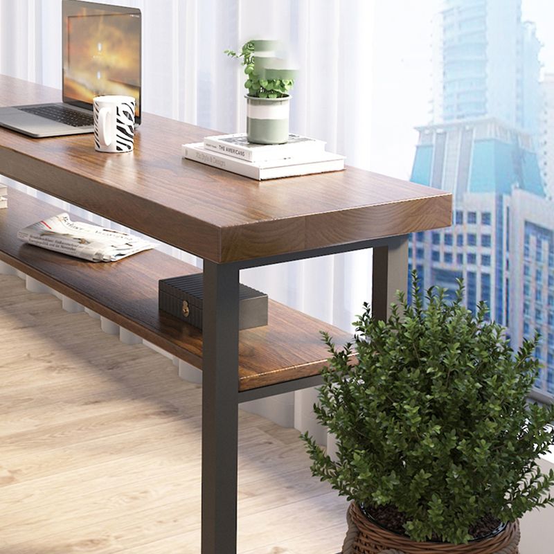 Solid Wood Office Desk Contemporary Style Writing Desk for Home and Office Clearhalo 'furn' 'furn_office_desk' 'Furniture' 'Office Desks' 'Office Furniture' 'office_desk' 1200x1200_f8fa4802-ce7f-4fe1-b77a-88622f5a883a