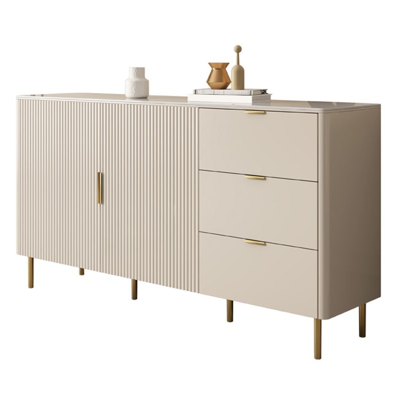 Stone tavolo a buffet glam sideboard a buffet con armadi e cassetti
