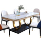 Traditional Luxury Sintered Stone Top Dining Table Rectangle Table with Metal Pedestal Clearhalo ' dining_table' 'Dining Tables & Seating' 'Dining Tables' 'furn' 'furn_dining_table' 'Furniture' 'furniture_dining_table' 'Kitchen & Dining Furniture' 'kitchen&dining_furn' 'kitchen' 'kitchen_dining_table' 1200x1200_f8fc53d4-950d-44d4-a52d-e3031aa67505