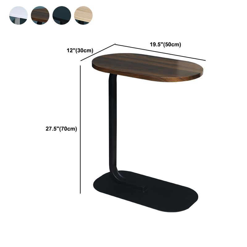 Table de bout en bois minimaliste moderne C Table d'angle pour le salon