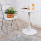 Round Dining Table Contemporary Dining Table with Tulip Base