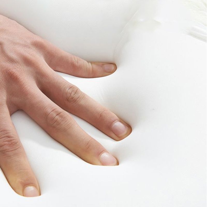 Sofá curvado contemporáneo del brazo inclinado de lana para sala de estar, apartamento