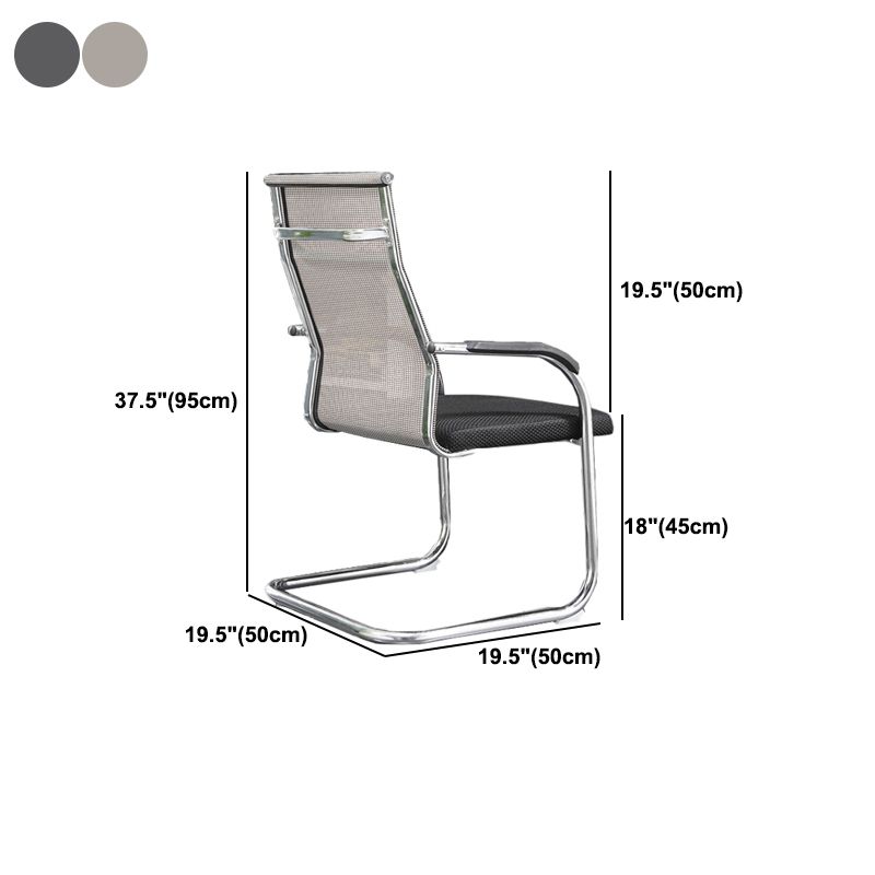 Modern Fixed Arms Office Chair High Back and Mid-Back Home Chair Clearhalo 'furn' 'furn_office_chair' 'Furniture' 'Office Chairs' 'Office Furniture' 'office_chair' 1200x1200_f9097e16-eda0-48c5-a02b-aca9f8c5db7d