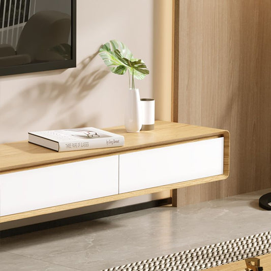 Console televisiva moderna da 9 "H con cassetti per il soggiorno