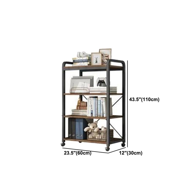 Modern Open Back Etagere Bookcase Steel Bookshelf for Home Office Clearhalo 'Bookcases' 'furn' 'furn_bookcases' 'Furniture' 'Office Furniture' 1200x1200_f90cd6ef-c5af-4fea-910a-272b01919300