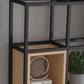 Industrial Open Etagere Bookshelf Iron Frame Solid Wood Shelf Bookshelf Clearhalo 'Bookcases' 'furn' 'furn_bookcases' 'Furniture' 'furniture_bookcases' 'kitchen' 'kitchen_bookcases' 'Living Room Furniture' 'Office Furniture' 1200x1200_f90d98e2-17de-42e8-848d-f83fb5556f6d