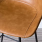 Black Metal Leather Bar Stool Scandinavian Low Back Bristol Counter Stool with Bucket Seat Clearhalo 'Bar Furniture' 'Bar Stools' 'bar_stools' 'furn' 'furn_bar_stools' 'furniture_bar_stools' 'Kitchen & Dining Furniture' 'kitchen&dining_furn' 'kitchen' 'kitchen_furn' Furniture' 1200x1200_f91005d2-bcc7-400d-9de8-97cc99cf40f5