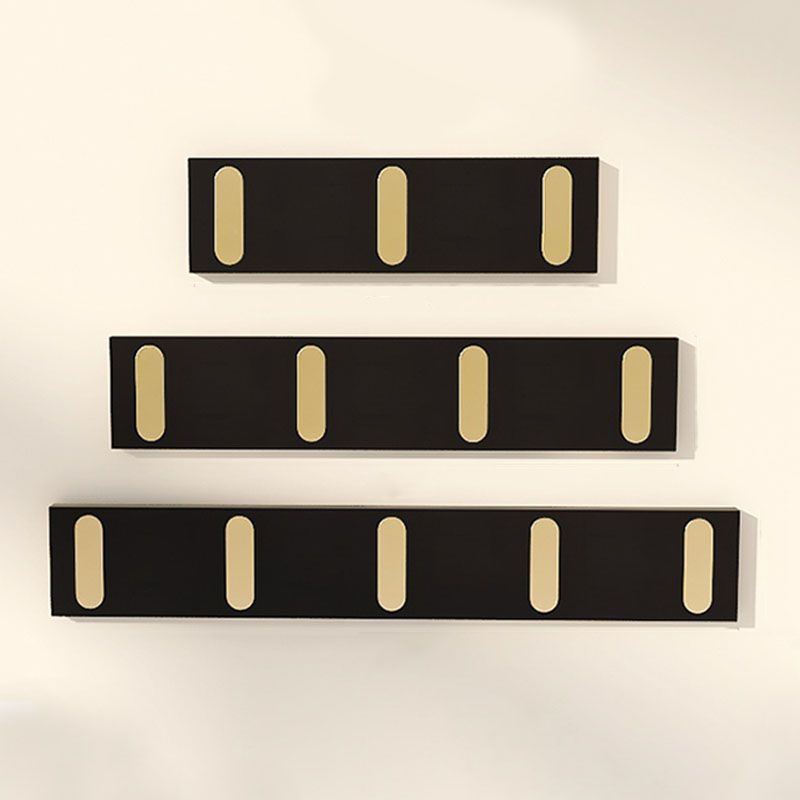 ゴージャスな壁に取り付けられたコートハンガーマルチコートフックベッドルーム用コートラック