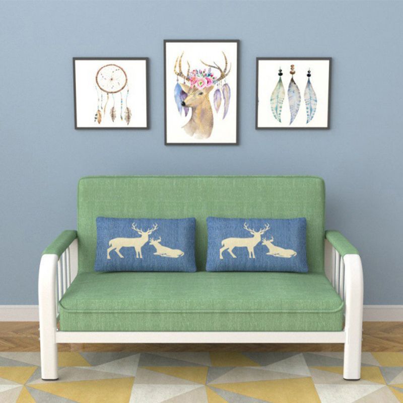 Sofá cuadrado contemporáneo Sofá convertible, 51.18 "L x 24.80" W x 33.46 "H