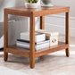 Modern Wood Side Table with no Wheels and Drawers for Living Room Clearhalo 'Coffee & Accent Tables' 'End & Side Tables' 'end_side_table' 'end_side_tables' 'furn' 'furn_end_side_tables' 'Furniture' 'furniture_end_side_table' 'Living Room Furniture' 1200x1200_f918bbde-2a58-4ffe-92f0-ff32c68aea92