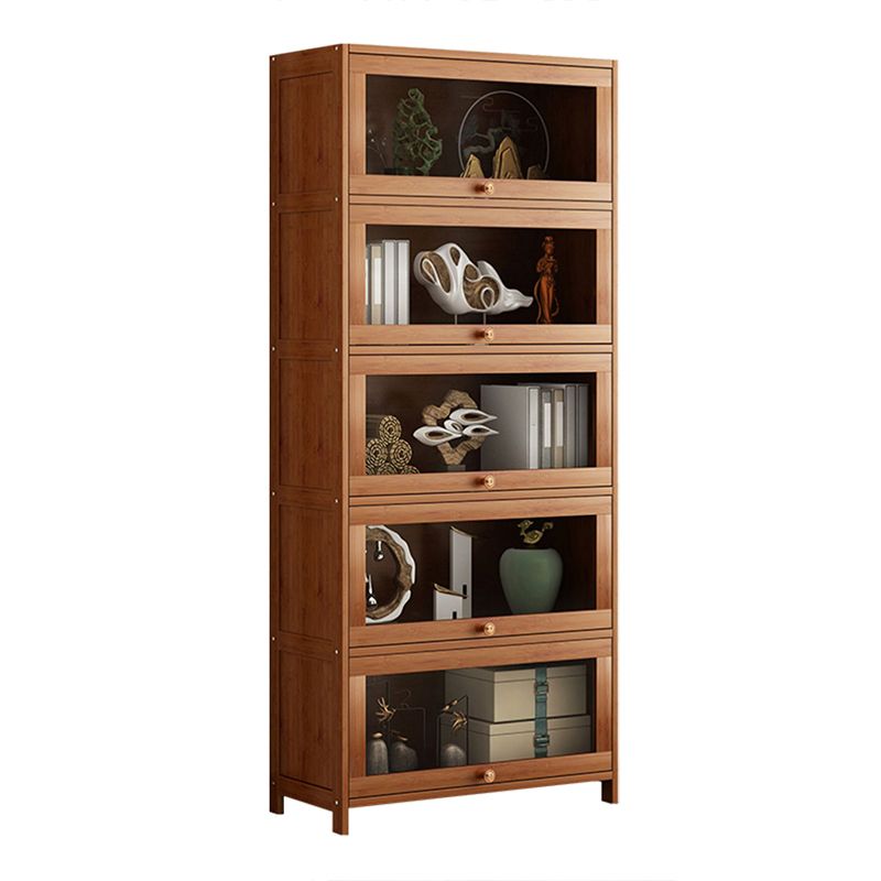 Urban Shelf Bookcase Engineered Wood Book Shelf with Cabinets for Study Room