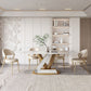 Stone Dining Table Set 1/4/5/7 Pcs Modern Dining Table with Armless Chairs