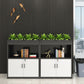 Gabinetto di file in stile contemporaneo Accumulo verticale in legno per Home Office