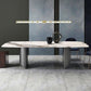 Metal Traditional Luxury Rectangle Table Sintered Stone Indoor Table for Dining Room Clearhalo ' dining_table' 'Dining Tables & Seating' 'Dining Tables' 'furn' 'furn_dining_table' 'Furniture' 'furniture_dining_table' 'Kitchen & Dining Furniture' 'kitchen&dining_furn' 'kitchen' 'kitchen_dining_table' 1200x1200_f9238068-6113-4942-b3a0-b3c22a9ded3d