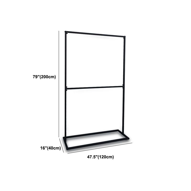 Hall per albero di metallo contemporaneo Hang Bid Lever Hall in nero