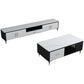Contemporary TV Media Stand Stone TV Media Console with Drawer Clearhalo 'furn' 'furn_tv_stands_entertainment_centers' 'Furniture' 'Living Room Furniture' 'TV Stands & Entertainment Centers' 'TV Stands & Media Storage Furniture' 'tv_stands_entertainment_centers' 1200x1200_f9282e6f-e51d-4404-b466-40a4daff01e2