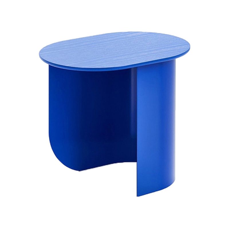 Mid-Century Modern 16.53" H Oval Wood Top Iron Abstract Base Coffee Table Clearhalo 'Coffee & Accent Tables' 'Coffee Tables' 'coffee_tables' 'furn' 'furn_coffee_tables' 'Furniture' 'Living Room Furniture' 1200x1200_f9293779-5f3e-444f-b8d9-349fb79c9dca