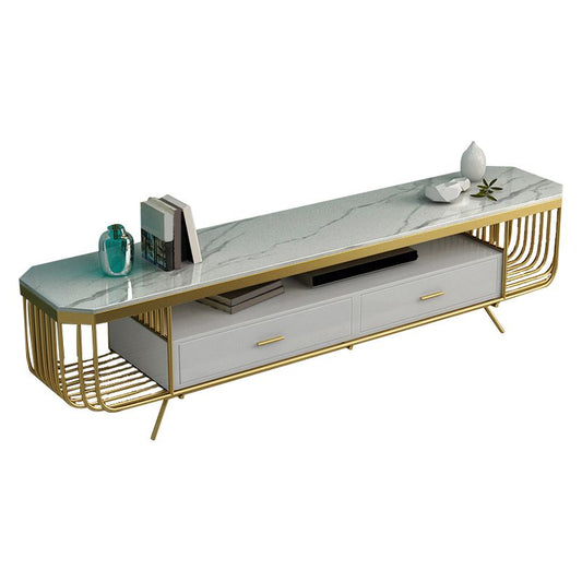 Contemporary TV Media Stand Open Storage TV Console with Drawers Clearhalo 'furn' 'furn_tv_stands_entertainment_centers' 'Furniture' 'Living Room Furniture' 'TV Stands & Entertainment Centers' 'TV Stands & Media Storage Furniture' 'tv_stands_entertainment_centers' 1200x1200_f92d22ff-5bda-4b1d-8f54-a73f0a2c8d2d