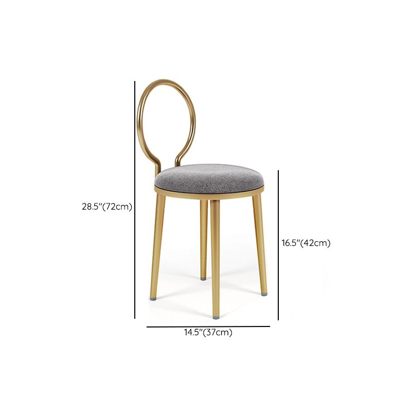 23. 6 "brede ijdelheid tafel ingesteld met ontlasting moderne 3-lading kleedtafel