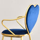 Glam Velvet Dining Room Chairs Metal Arm Dining Chair for Restaurant Use Clearhalo ' kitchen&dining_furn' 'Dining Chairs' 'Dining Tables & Seating' 'dining_chair' 'furn' 'furn_dining_chair' 'Furniture' 'furniture_dining_chair' 'Kitchen & Dining Furniture' 'kitchen' 1200x1200_f93040c5-620a-466a-98cb-086e396b97d5