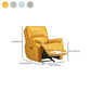 Moderne recliner stoel USB -ladingpoort vaste kleur Standaardrecliner