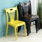 Nordic Style Chairs Dining Armless Chairs for Kitchen with Plastic Legs Clearhalo 'Dining Chairs' 'Dining Tables & Seating' 'dining_chair' 'furn' 'furn_dining_chair' 'Furniture' 'furniture_dining_chair' 'Kitchen & Dining Furniture' 1200x1200_f93515b6-06eb-49ac-8369-609cc778427f