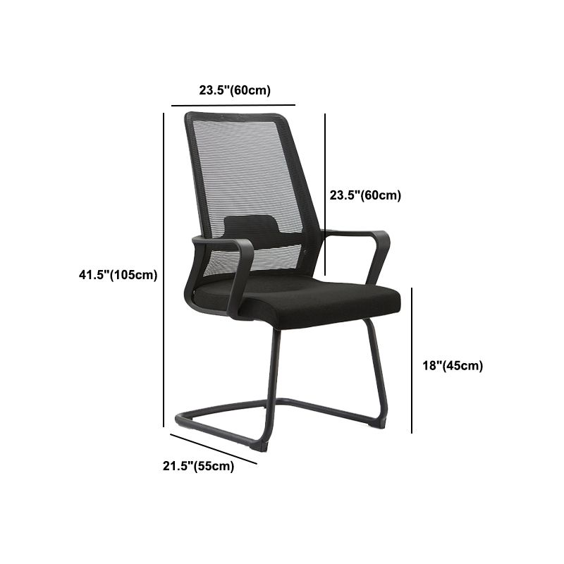 Contemporary Breathable Air Grid Office Chair Microfiber Task High Back Chair Clearhalo 'furn' 'furn_office_chair' 'Furniture' 'Office Chairs' 'Office Furniture' 'office_chair' 1200x1200_f937ec67-6726-4e1a-a900-8bfcfa321bc2