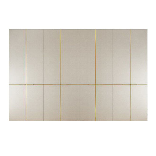 Engineered Wood Wardrobe Cabinet with Drawer Modern Wardrobe Closet