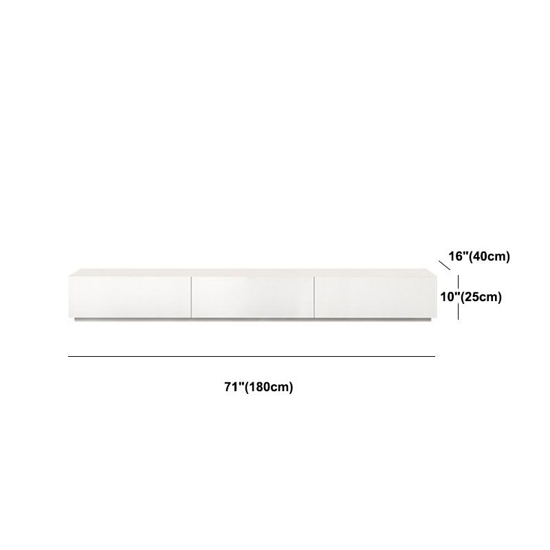 Nordischer weißer TV-Schrank, modernes, einfaches Wohnzimmer, minimalistischer Boden-TV-Schrank