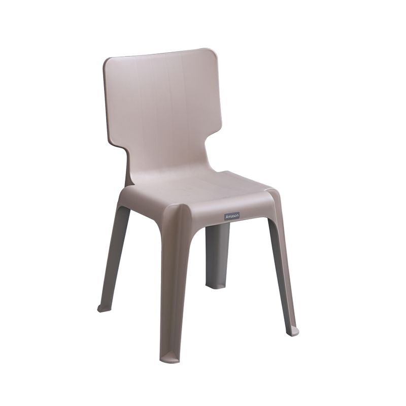 Scandinavian Armless Dining Chair Plastic Stackable Dining Side Chairs Clearhalo ' kitchen&dining_furn' 'Dining Chairs' 'Dining Tables & Seating' 'dining_chair' 'furn' 'furn_dining_chair' 'Furniture' 'furniture_dining_chair' 'Kitchen & Dining Furniture' 'kitchen' 1200x1200_f93c5d85-3dc7-4230-ba53-b36667e6cadf