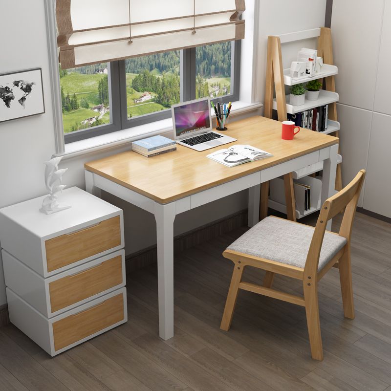 Rubberwood Armless Dining Chair Open Back Upholstered Single Dining Side Chair Clearhalo ' kitchen&dining_furn' 'Dining Chairs' 'Dining Tables & Seating' 'dining_chair' 'furn' 'furn_dining_chair' 'Furniture' 'furniture_dining_chair' 'Kitchen & Dining Furniture' 'kitchen' 1200x1200_f93c747b-2f2b-4ae8-8bb9-1ef3e453fb89