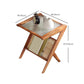 4 Legs Coffee Table Modernism Wood Cocktail Table in Natural