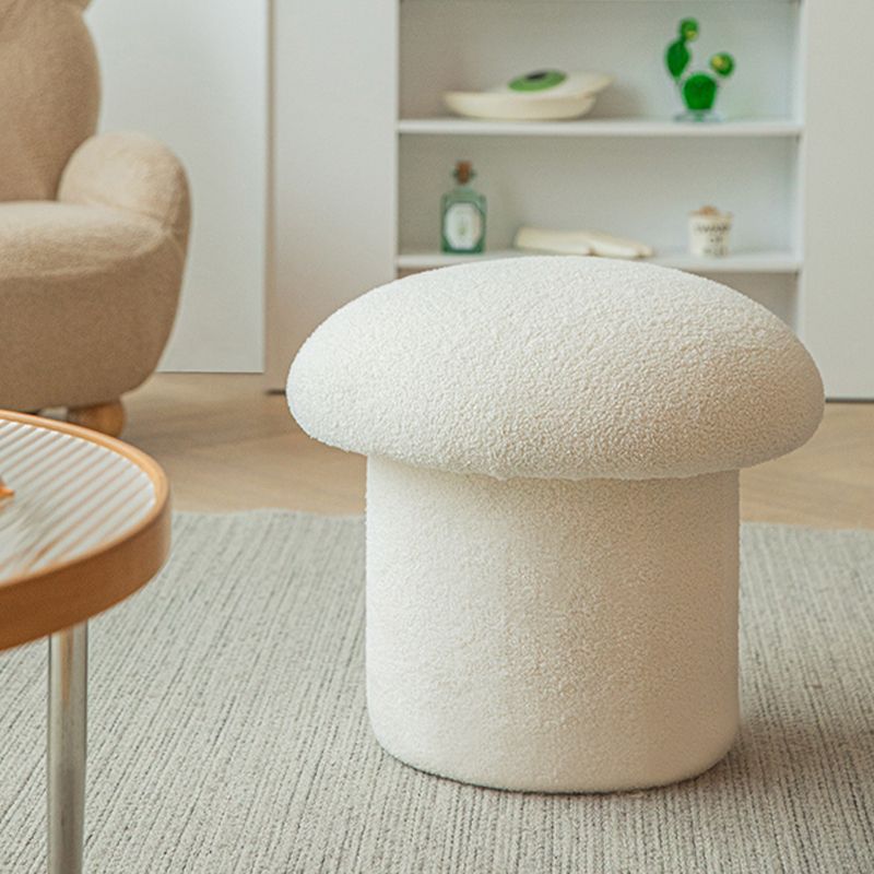 Modern Pure Color Pouf Trea Resistant Mushroom Pouf for Living Room Clearhalo 'furn' 'furn_ottomans_poufs' 'Furniture' 'Living Room Furniture' 'Ottomans & Poufs' 'ottomans_poufs' 1200x1200_f944e0e8-cec5-45b3-a02b-e605cf79b24a