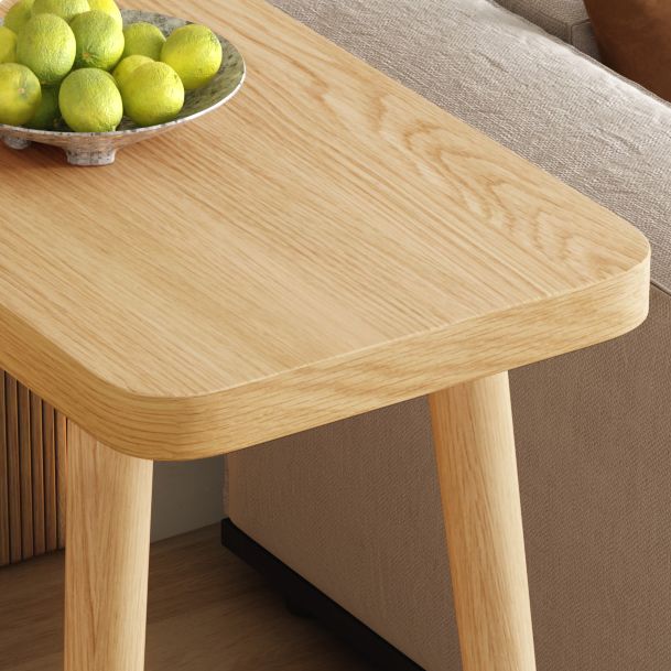 Modern Pine Wood Bar Dining Table Rectangle Indoor Bistro Table with Footrest Clearhalo 'Bar Furniture' 'Bar Tables' 'bar_tables' 'furn' 'furn_bar_tables' 'Furniture' 'furniture_bar_tables' 'Kitchen & Dining Furniture' 1200x1200_f9464aaa-069b-4492-b50f-fdafd38ad12f