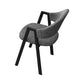 Modern Metal Arm Chair Open Back Dining Side Chair with Upholstered(Set of 4) Clearhalo 'Dining Chairs' 'Dining Tables & Seating' 'dining_chair' 'furn' 'furn_dining_chair' 'Furniture' 'furniture_dining_chair' 'Kitchen & Dining Furniture' 1200x1200_f94aecce-e13a-4be5-840d-91ddeaf1d434