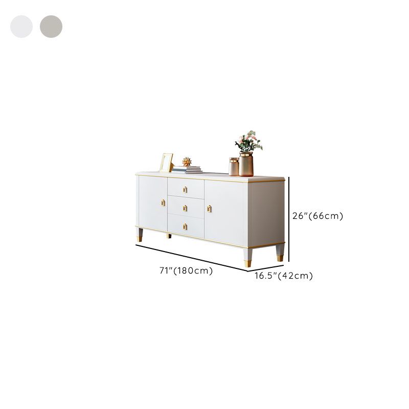 Modern TV Stand Console Solid Wood TV Media Console with Drawers Clearhalo 'furn' 'furn_tv_stands_entertainment_centers' 'Furniture' 'Living Room Furniture' 'TV Stands & Entertainment Centers' 'TV Stands & Media Storage Furniture' 'tv_stands_entertainment_centers' 1200x1200_f94c6323-c7c8-4e5e-8af3-b9b35e0a213c