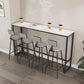 Modern Armless Backrest Counter Stool Iron Kitchen Bar Stool with Cushion Clearhalo 'Bar Furniture' 'Bar Stools' 'bar_stools' 'furn' 'furn_bar_stools' 'Furniture' 'furniture_bar_stools' 'Kitchen & Dining Furniture' 1200x1200_f94ecffd-51df-4549-bc13-cc10d651b39e
