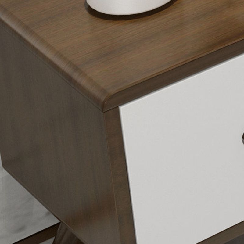 Moderno Wood TV Media Media de 12 "W Stand de TV de almacenamiento cerrado con cajones